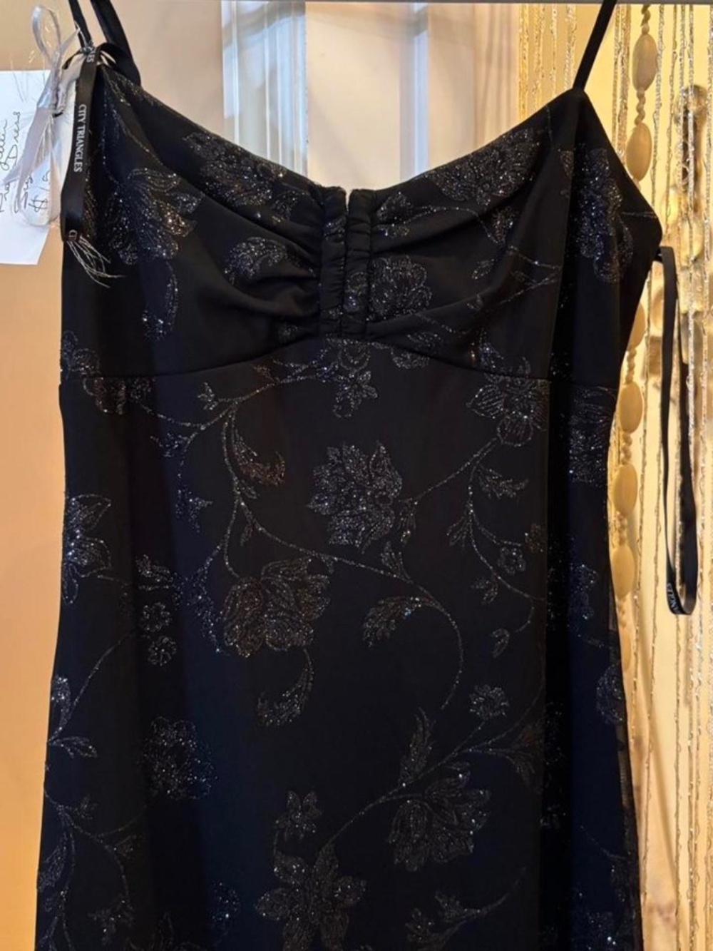 City Triangles Women's Black Dress
